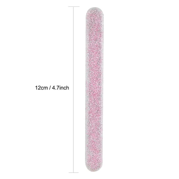 Fodplejeværktøj - Pink Nano Glas Død Hud Slibefil til Pedicure (12cm)