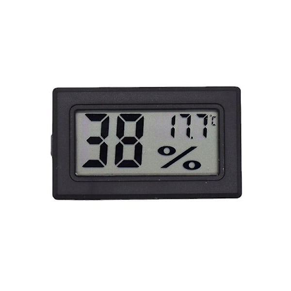 Mini Digital Hygrometer Termometer - Innendørs Temperatur- og Fuktighetsmåler - Fahrenheit - 2-pakning