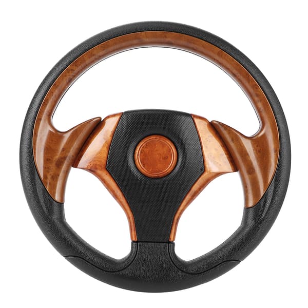 320mm Universal Ratt 6 Bult Typ Imitativ Racing Bil Automobil Modifierad Brun