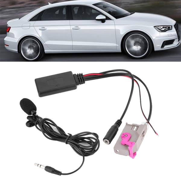 32-Pin Bluetooth AUX Adapter Portabel Bilstereo Ljudkabelkontakt Passar A3 A4 A6 A8 TT
