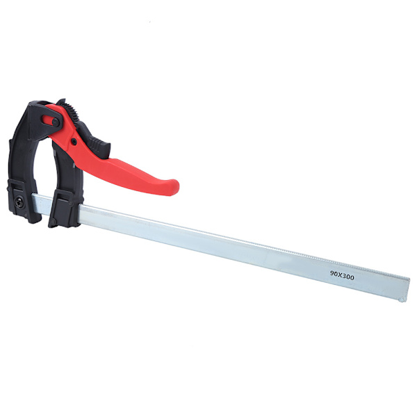 Snabbspännare med spärr F-klämma träbearbetning fixering bar klämmor klämmor DIY snickeri handverktyg