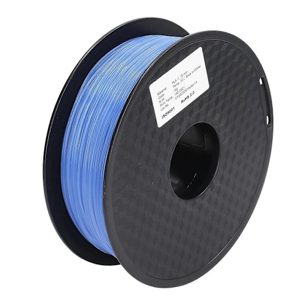 3D Print Forbrugsmateriale 1,75 mm PLA Filament Blå til Hvid Farveskiftende Forbrugsfilament