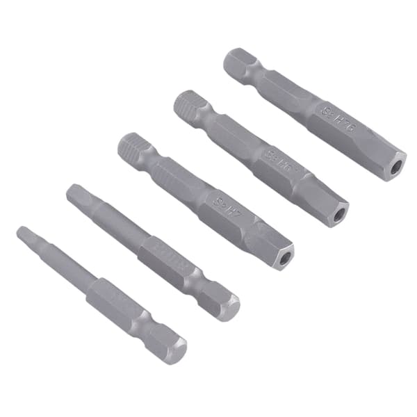 Magnetisk Pentagonal Bits Sæt - 5 stk. til Skruetrækkerboremaskine