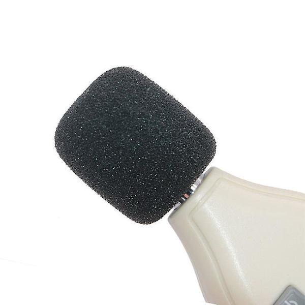Decibelmätare - SPL-läsare / 30-130dBA-område / Ljudvolymmätningsinstrument (Vit)
