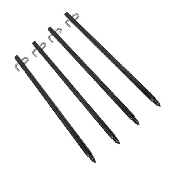 4 st tältpinnar campingpinne aluminiumlegering hög hållfasthet spik set kit för utomhusbruk