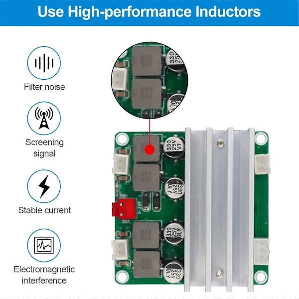 TPA3116D2 Digital Forstærker Board 2 Kanal Klasse D Audio