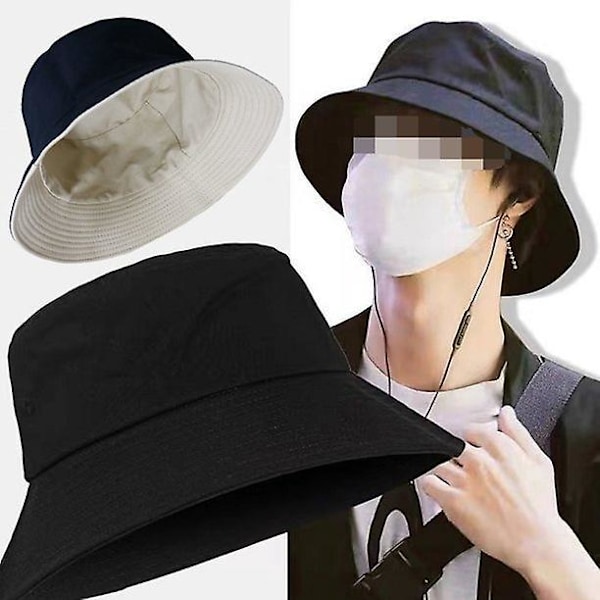 Damernas Bucket Hat med Bred Brätte Sommar Solhatt för Tonåringar Flickor Fiskare Keps