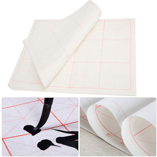 Bambusmasse Kalligrafipapir Quarto 12 Grit 70 Sider Øve Xuan Papir