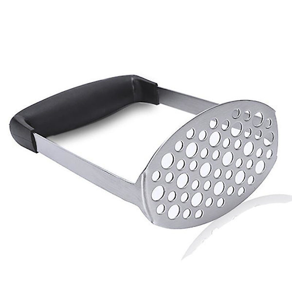 Kestävä Ruostumattomasta Teräksestä Valmistettu Perunamuussi, Ergonomisen Muotoilun Ansiosta Helppokäyttöinen, Liukumaton Pehmeä Kahva