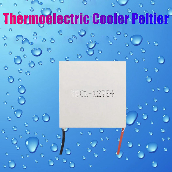 TEC1-12704 Termoelektrisk Køler Peltier 30mmx30mm TEC1 12704 Modul 12V4A Køling Peltier-B8