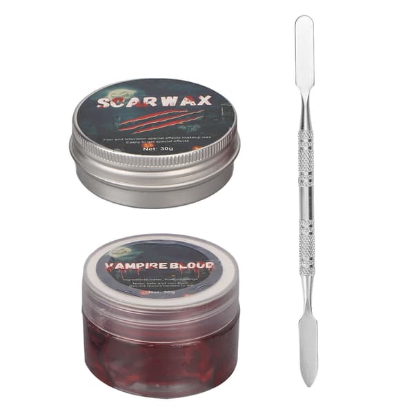 Halloween SFX Makeup Kit Form Ar For Sår Sikker Hudvenlig Multifunktionel Special Effects Makeup Kit til Halloweenfest