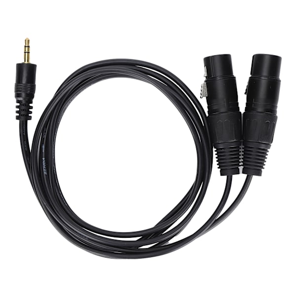 JORINDO Dobbel XLR Hunn til 3,5 mm Y-Splitter Kabel XLR Hunn til 1/8 Tommer Jack Kabelledning