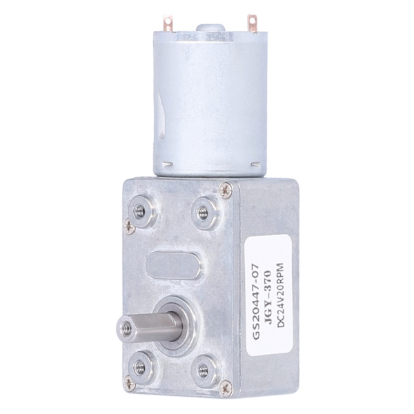DC 24V kierukkavaihdemoottori Governor High Torsion Mini Turbine Reduktorilla roboteille Elektroniset lukot 24V20RPM
