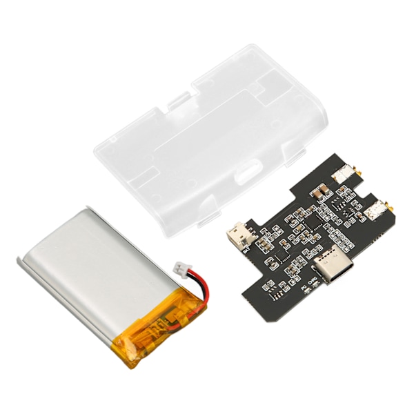 Uppladdningsbart LiPo-batteriutbyte Universellt 1500mAh USB C Litiumbatterimodul för Game Boy Advance