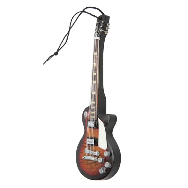 Gitarmodell Miniatyr Gradient Farge Treåre Fargematching Gitarmodell Hylleutstilling Anheng