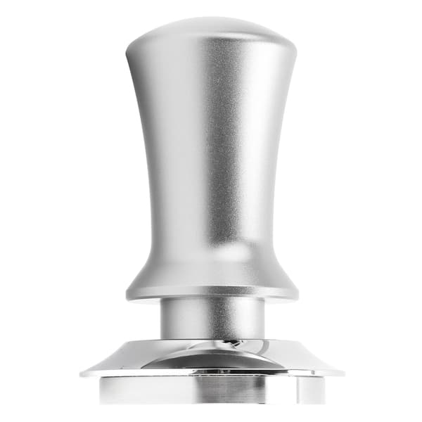 Kaffetamper Kaffepulverpresshammare Rostfritt Stål Konstant Tryck för Kaffetillbehör Silver 51mm