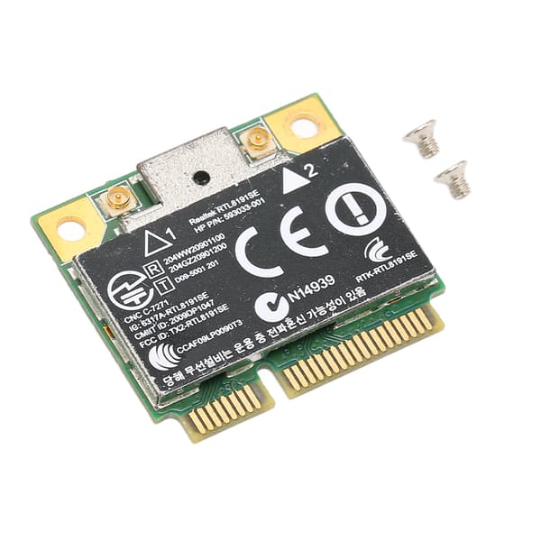 Mini PCI E WLAN-kort Hållbart PCB 2,4 GHz 150 Mbps Stabilt trådlöst nätverkskort för dator