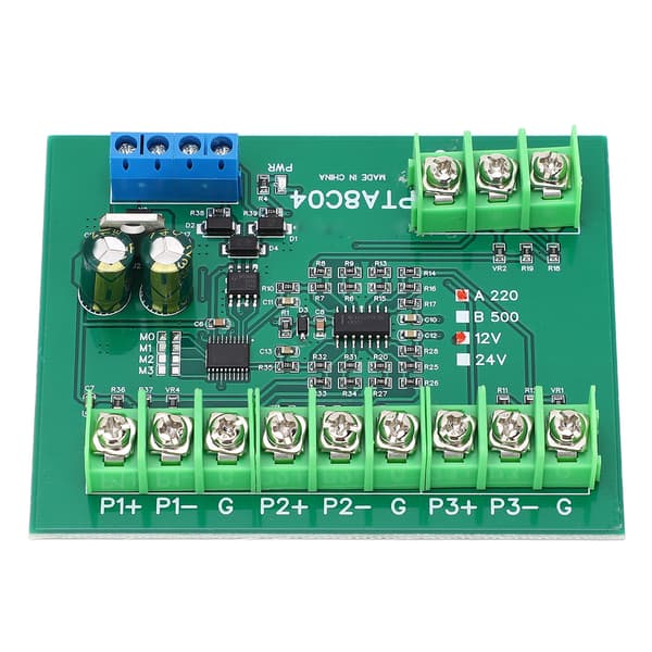 4-kanals PT100 RTD RS485 temperatursensorplade Temp-opsamlingsmodul modstandssamler A220 -40-220℃ DC12V