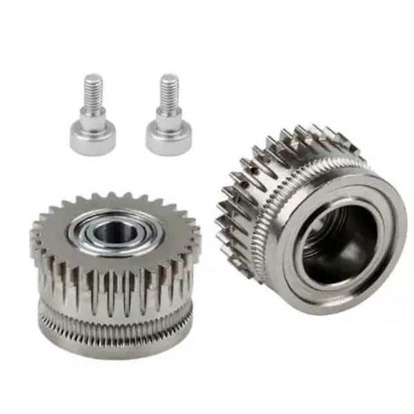 Dubbelväxlad filamentmatningsväxel för K1/K1C/Ender3 V3 Extruder Växel
