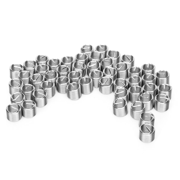 50 kpl kierreliittimet urospuoliset naaraspuoliset supistusmutterin korjaustyökalut ruostumattomasta teräksestä M8x1x1,5D