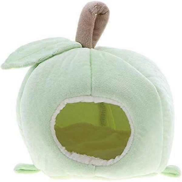 Lite Dyr Marsvin Hamster Seng Hus Rede Fruktformet Ekorn Piggsvin Kanin Chinchilla Rotte Seng Hus Rede, Grønn