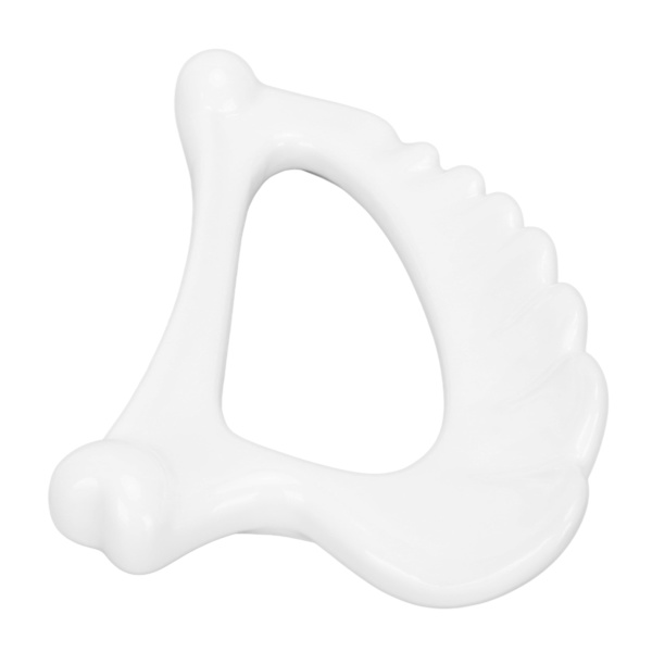 Keramisk Gua Sha-bräda Porslin Gua Sha Skrapande massageverktyg för ansikte Axlar Knä Armar Nacke Vader