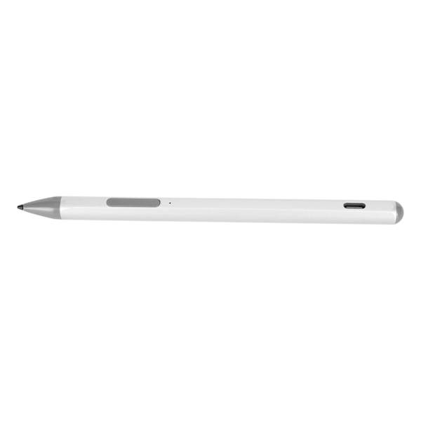 For Pro 3 Stylus 4096 Trykkfølsomhet Palm Rejection LED-indikator Aluminiumlegering Smart Pen for Tablet Skrivekontroll Sølvfarge