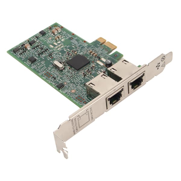 PCIe netværkskort BCM5720-chip 5GT/s 10/100/1000Mbps 2 RJ45 Gigabit serveradapter til Win Server 2008