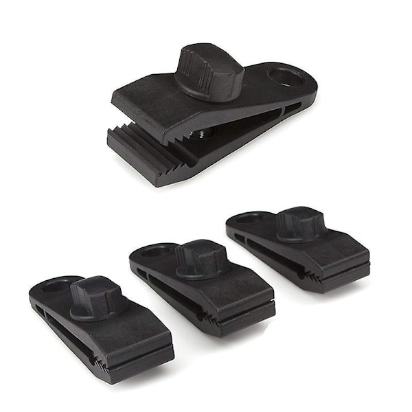 30-pack Tältpresenningsklämmor, Låsbara Presenningsklämmor, Markisklämmor, Säkra Presenningar, Campingduk, Poolpresenningar