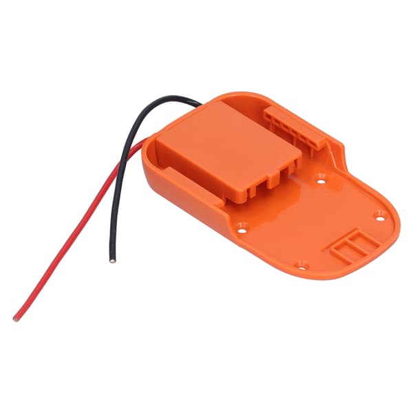 Batteriadapter med fikseringshul Strømdockadapter til RIDGID 18V / AEG 18V strømstik