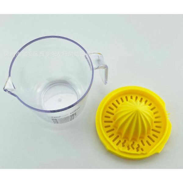 Manuell Sitrus Juicer Appelsinjuice Squeezer Kjøkken DIY Juice Tool Hjem Kjøkken Gul