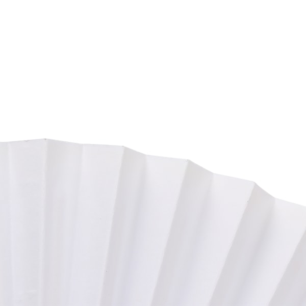 Valkoinen tee-se-itse-paperi Puu Taittoviuhka Kalligrafia Maalaus Piirustus Tuulettimet Sisustuslahja