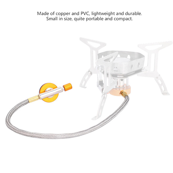 Utomhuscamping Picknick Spishuvud Gastank Converter Refill Adapter