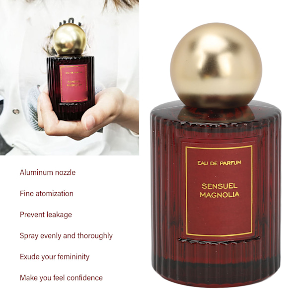 Damparfym Magnolia Flower Doft Långvarig parfymspray för dagligt bruk 50ml