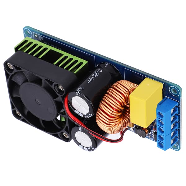 Digital förstärkarkortsmodul plast med hög frekvens 500W DC58-70V IRS2092S