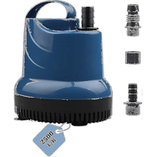 70% Rabat -70% Rabat -mini Dykpumpe 2500l/t 40w 230v 2,3m Leveringshøjde 2,5m Kabel Til Have, Akvarium, Dam, Springvand-yuyu -GSL