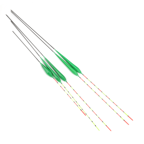 5 stk Fiskefløter Bobbers Striking River Lake Høysensitiv Balsa Wood Bobbers for ferskvannsfiske