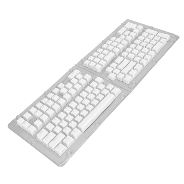 Tastaturtastaturer 132 taster Pudding Gennemsigtig OEM Højde PBT Tofarvet sprøjtestøbning DIY Keyboard Keycaps