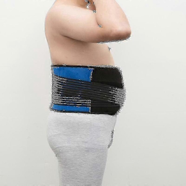Iso koko 5xl 6xl Alaselän tuki miehille Vyötärön selän asennon korjaaja Naisille Vyötärön tukivyö Estää selän kipeytymistä - Uusi SZJR XXL