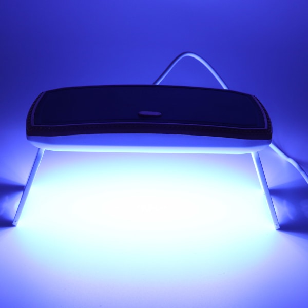 Mini foldbar UV neglelampe - Hurtigttørrende, 36W - Perfekt til hjemmeneglekunstsalon