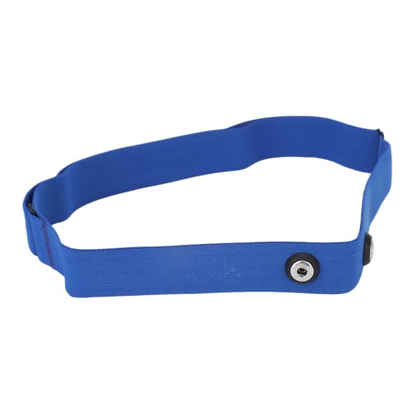 Pulsmätare Mjuk Rem Elastiskt Pulsmätningsmaskinband för 5.3K Bluetooth-sändare Blå
