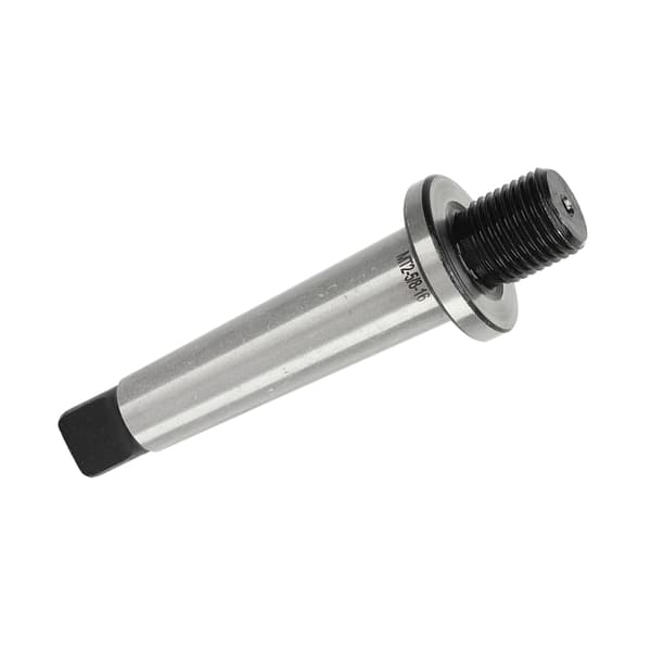 MT2‑5/8‑16 Drill Chuck Arbor Manganstål Herdet Morse Taper Flat Tail Gjenge Drill Adapter