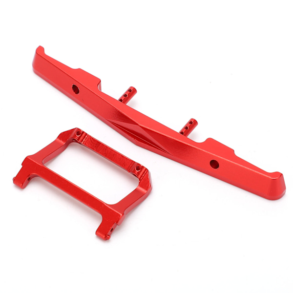 RC Front Bumper Aluminium Alloy Connector for AXIAL SCX24 C10 1/24 RC Car Upgrades PartsRed