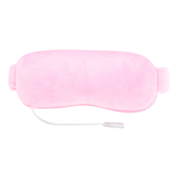 USB Hot Cold Compress Steam Eye Mask Avtakbar Justerbar Elektrisk Varme Øyelapp Rosa