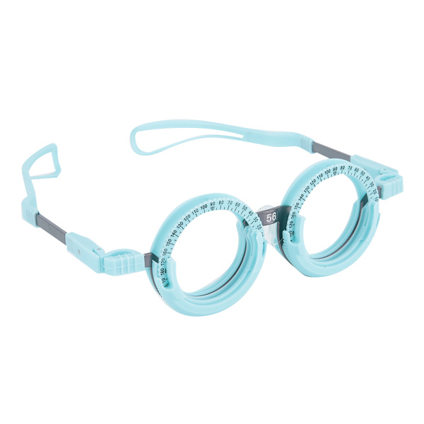 Professionel justerbar brilleoptometriramme Optisk testlinseramme Brilletilbehør PD:56mm/2,2 tommer