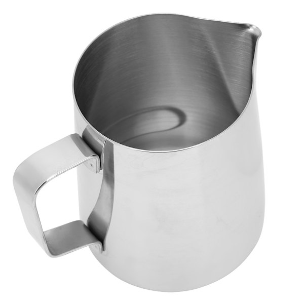 600ML Melkeskummer Kaffe Latte Mugg Melketekanne Kaffe Krus Med Temperaturvisning Klistremerke