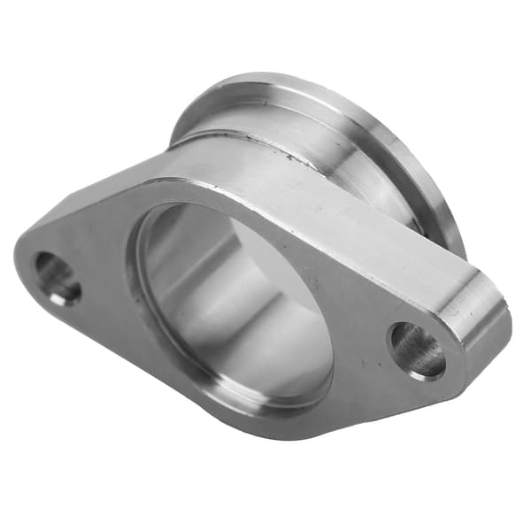 Flensadapter turbinventil til 2-bolts flensmanifoldbeslag passer til de fleste 38 mm V-bånds wastegate (MVS)