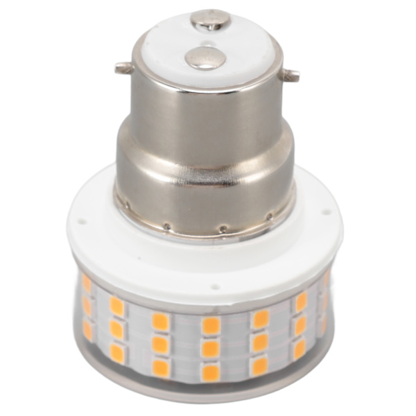 B22 LED-majslampa ABS 10W 1000LM Flimmerfri Energisparande Ljus för Takbords skåp AC 85‑265V Varmvitt Ljus