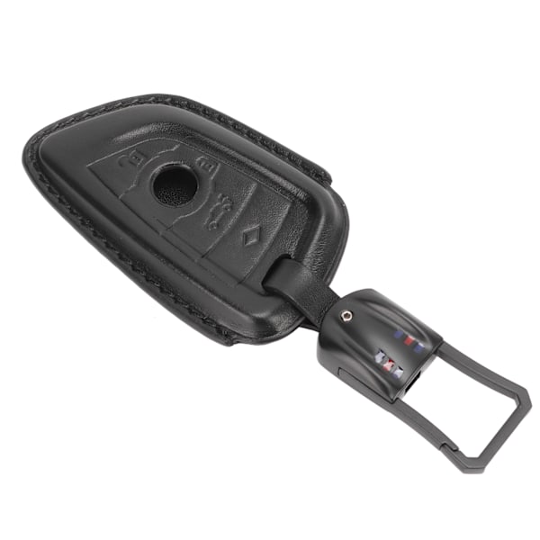 Läder 4 knappar smart bilnyckel fob cover fjärrkontrollskydd för X1 X2 X3 X5 X6 2 5 6 7 serie
