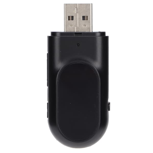 Bluetooth trådløs lydadapter Dobbelt signal Bluetooth 5.0 lydmodtageradapter med LCD-skærm til bil